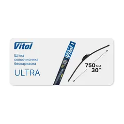 Щітка склоочисника Vitol Ultra 30\" - 750 мм (VU-30750) - мініатюра 5