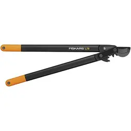Великий площинний сучкоріз Fiskars PowerGear з загнутими лезами (L) L78 112590 (1000584)