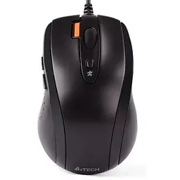 Миша N-70FXS Black V-TRACK A4Tech teh0020438