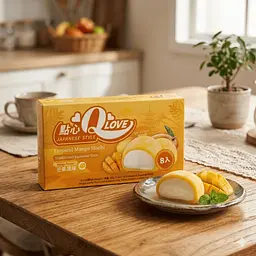 Моті QLove Tropical Mango Mini Mochi 80г - мініатюра 4