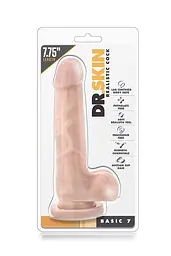 Фалоімітатор Mr. Skin Realistic Cock Basic 7 19.7 см тілесний - мініатюра 2