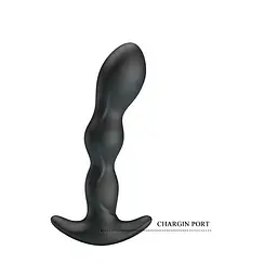 Анальна пробка з вібрацією Pretty Love - Special Anal Massager, 13х3.3 см, чорний - мініатюра 3