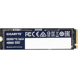 Накопичувач SSD Gigabyte m.2 NVMe 250GB 4000E PCIe 4.0 240 256 (G440E250G)