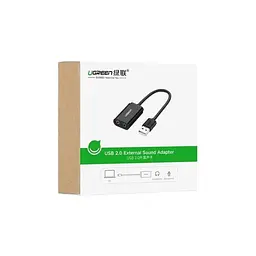 Звукова плата Ugreen US205 black (30724) - мініатюра 5