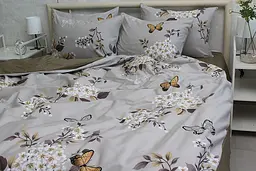 Комплект постільної білизни с компаньоном 1,5-спальний TAG tekstil pbe0046105 - мініатюра 4