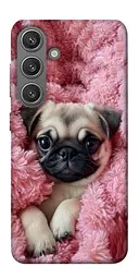 TPU чохол Demsky Мопс у ніжностях для Samsung Galaxy S24+
