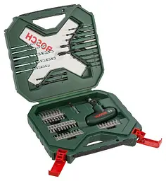 Набір свердл і насадок Professional X-LINE-54 з реверсивною викруткою набір 54шт Bosch hoz0013368