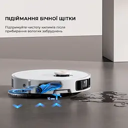 Робот-пилосос миючий Dreame Bot X40 Ultra White - мініатюра 4