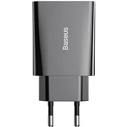 Зарядний пристрій Baseus Speed Mini Quick Charger 1C PD 3.0 20W (CCFS-SN01) - мініатюра 2