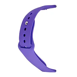 Ремінець Silicone 22 мм Watch Gear S3/ Watch 46 мм/Xiaomi Amazfit Deep Purple L - мініатюра 2