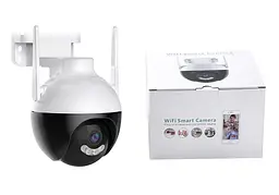 IP-камера відеоспостереження RIAS PT85 (iCSee APP) Wi-Fi HD вулична з віддаленим доступом White (3_02496) - мініатюра 2