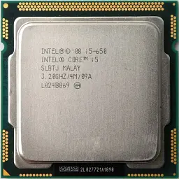 Процесор Intel Core i5-650 3.2-3.46 GHz, LGA1156 73W Б/В