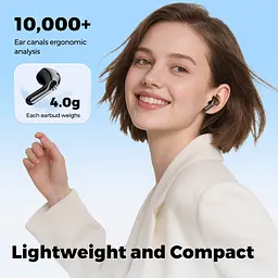 Бездротові навушники TWS SOUNDPEATS Air6 HS з Bluetooth 6.0 та Hi-Res Audio (Чорний) - мініатюра 8