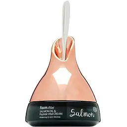 Крем для обличчя FarmStay Salmon Oil & Peptide Vital Cream 50 г - мініатюра 2