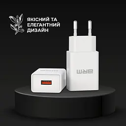 Мережевий зарядний пристрій ArmorStandart AR02 1хUSB(3.1A) White (ARM59714) - мініатюра 2