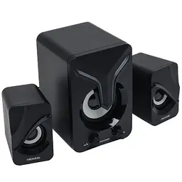 Акустична система 2.1 MICROLAB U-270 11W, USB, LED, чорна (U-270) - мініатюра 3