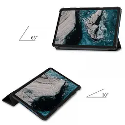 Чохол-книжка для планшета Nokia T20 10.4 2022 Сірий - мініатюра 2