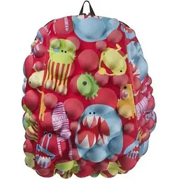 Рюкзак шкільний MadPax Bubble Half Under the Red (M/MON/RED/HALF) - мініатюра 4