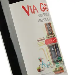 Вино Via Giulia Rosso Dry, червоне, сухе, 0.75 л - мініатюра 3