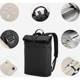 Рюкзак для ноутбука Tavialo 15.6" SUAVE TD15 black, 15L (222224010) - мініатюра 5
