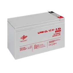 Акумулятор гелевий LPM-GL 12V - 9 Ah - мініатюра 3