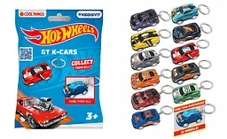 Ігрова фігурка-сюрприз з кільцем COOL THINGS серії Hot Wheels – GT K МАШИНКА - мініатюра 2