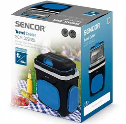 Автомобільний холодильник портативний дорожній Sencor SCM3224EUE4 12/230V 24 л - мініатюра 4
