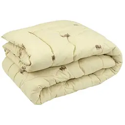 Ковдра вовняна Руно Sheep, 210х155 см, бежевий (317.52ПШУ_Sheep) - мініатюра 2
