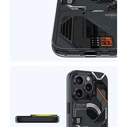 Чохол Benks Mecha Case with MagSafe для Apple iPhone 16 Pro Max Black (6948005905484) [132543] - мініатюра 4