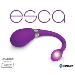 Віброяйце Kiiroo OhMiBod Esca 2 18.5 см фіолетовий - мініатюра 3