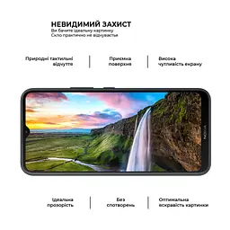 Скло захисне Armorstandart Pro Nokia C21 Plus Black (ARM62198) - мініатюра 3