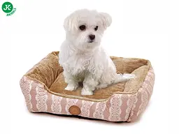 М'яке ліжечко для собак JK Animals Furry 60х50х20 см - мініатюра 2
