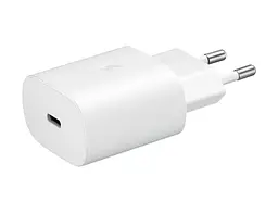 Мережевий зарядний пристрій Samsung 25W PD Wall Charger + Cable USB-C to USB-C White (EP-TA800XWEGRU) [59958] - мініатюра 3