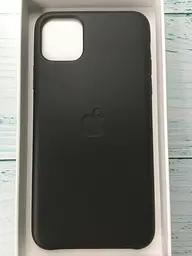 Шкіряний чохол-накладка Leather Case MWYE2ZM/A для iPhone 11 Pro (5.8") Black - мініатюра 8
