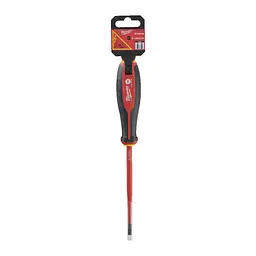Викрутка з тригранною рукояткою ізольована VDE MILWAUKEE, SL 1,0х5,5х125мм - мініатюра 2