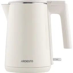 Електрочайник Ardesto 1 л Strix подвійні стінки бежевий kuh0015376