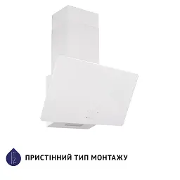 Витяжка декоративна похила Minola HVS 6224 WH 700 LED - мініатюра 2