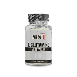 MST Глютамін Вегетаріанський L-Glutamine Vegetarian 1100 мг - 60 капсул