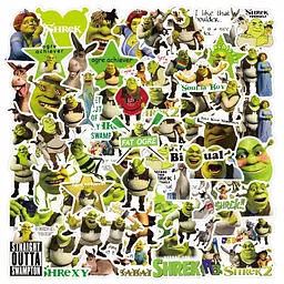 Стікерпак GeekLand Shrek 50 штук - мініатюра 3