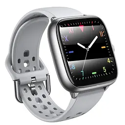 Смарт-часи HOCO Y36 43mm. 200 mAh. IP67 Smart watch(call version) Сріблястий