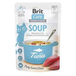 Корм вологий Суп для кішок Brit Care Soup with Tuna з тунцем, 75 г - мініатюра 8