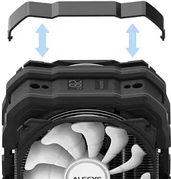 Кулер для процесора alseye M120D-B-Plus II (AS.01.01.0044) - мініатюра 6