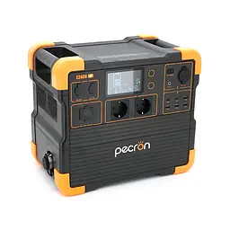 Power station Pecron E2400LFP APP Control, 2048/2400Wh LiFePO4, MPPT 800W max, DC12V-5A, XT60-12V-30A, 3хAC 220, 4xUSB-18W, 2хUSB-C(100W), Fast charge 90min, 376×236×330mm, 20.5kg