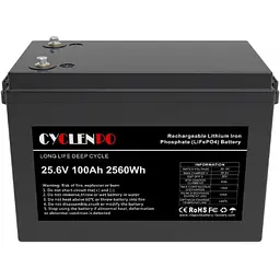 Акумулятор Cyclen 25.6V 100AH LiFePo4 - мініатюра 5