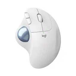 Мишка бездротова Logitech M575 Ergo Offwhite 910-006438 White