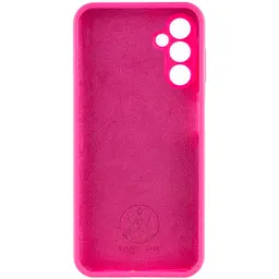 Чохол Silicone Cover Lakshmi Full Camera (AAA) для Samsung Galaxy A14 4G/5G Рожевий / Barbie pink - мініатюра 3