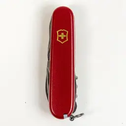 Ніж Victorinox Huntsman Mat 91мм,15функ,черв.мат,жовт.лого - мініатюра 7