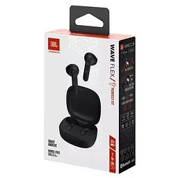 Навушники JBL Wave Flex TWS Black (JBLWFLEXBLK) - мініатюра 10