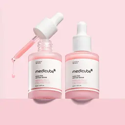 Омолоджувальна сироватка з полінуклеотидами та пептидами PDRN Pink Peptide Serum Medicube 30 мл - мініатюра 4