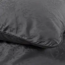 Підковдра з наволочками Penelope - Plume anthracite антрацит 240x220+50x70 (2) - мініатюра 2